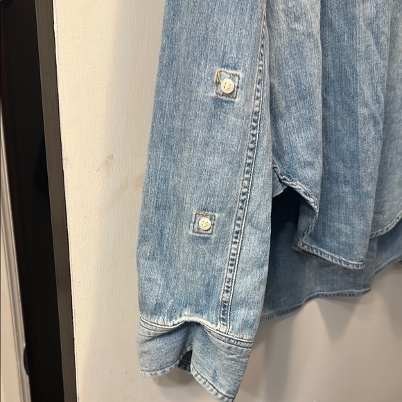 Citizens of humanity Blue Denim Button-Up Shirt - Picture 5 of 10